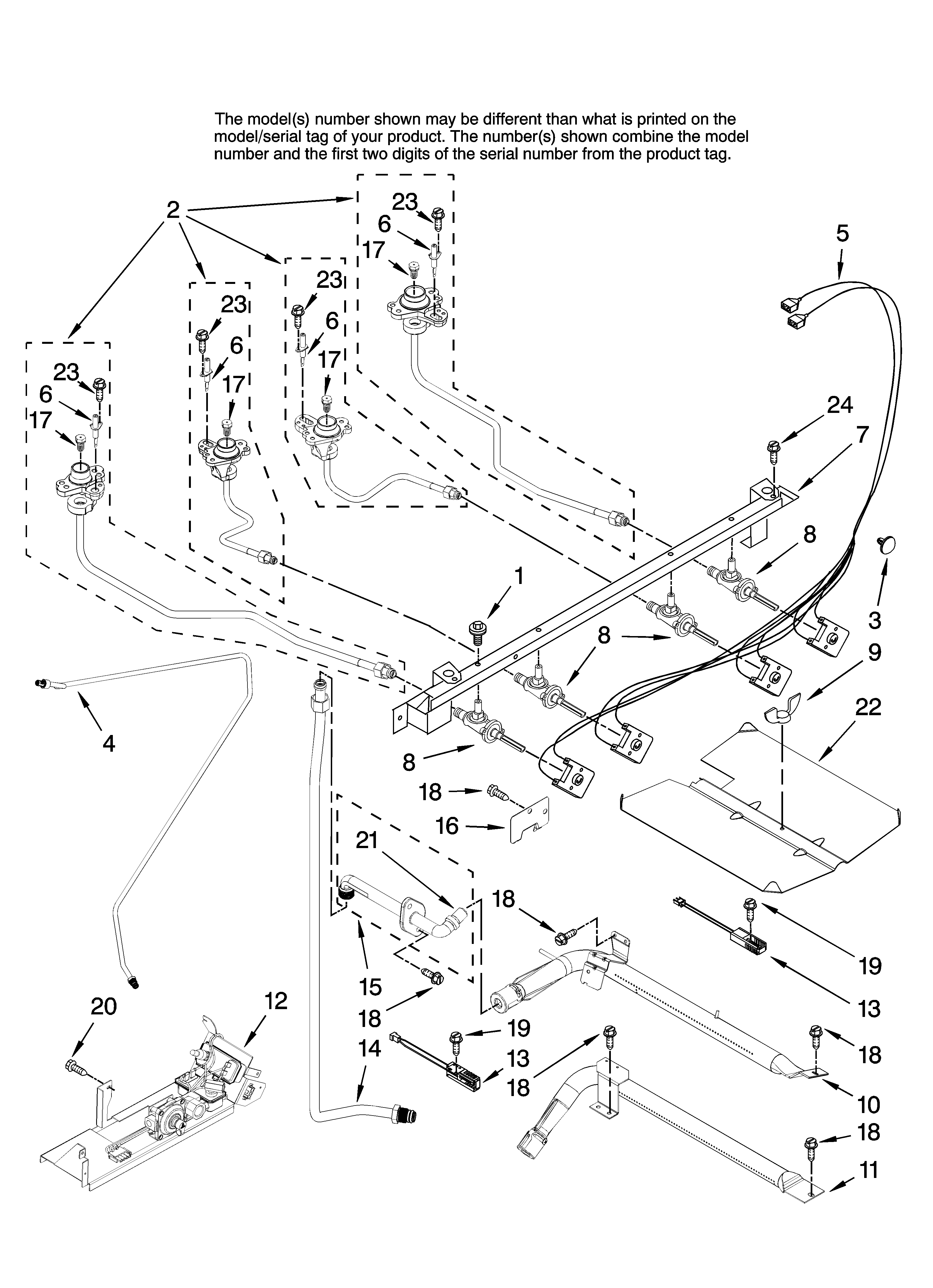Manifold parts