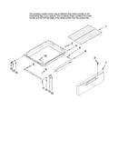 Drawer and rack parts, optional parts (not included)