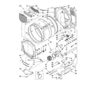 Maytag YMEDZ600TW0 bulkhead parts diagram