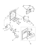 Dispenser front parts