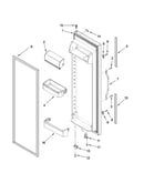 Refrigerator door parts