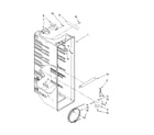 Whirlpool ED2JVEXTS00 refrigerator liner parts diagram