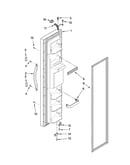 Freezer door parts