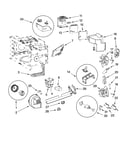 Interior and air flow parts