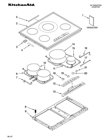 Cooktop parts