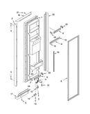 Freezer door parts
