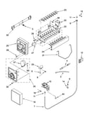Icemaker parts, parts not illustrated