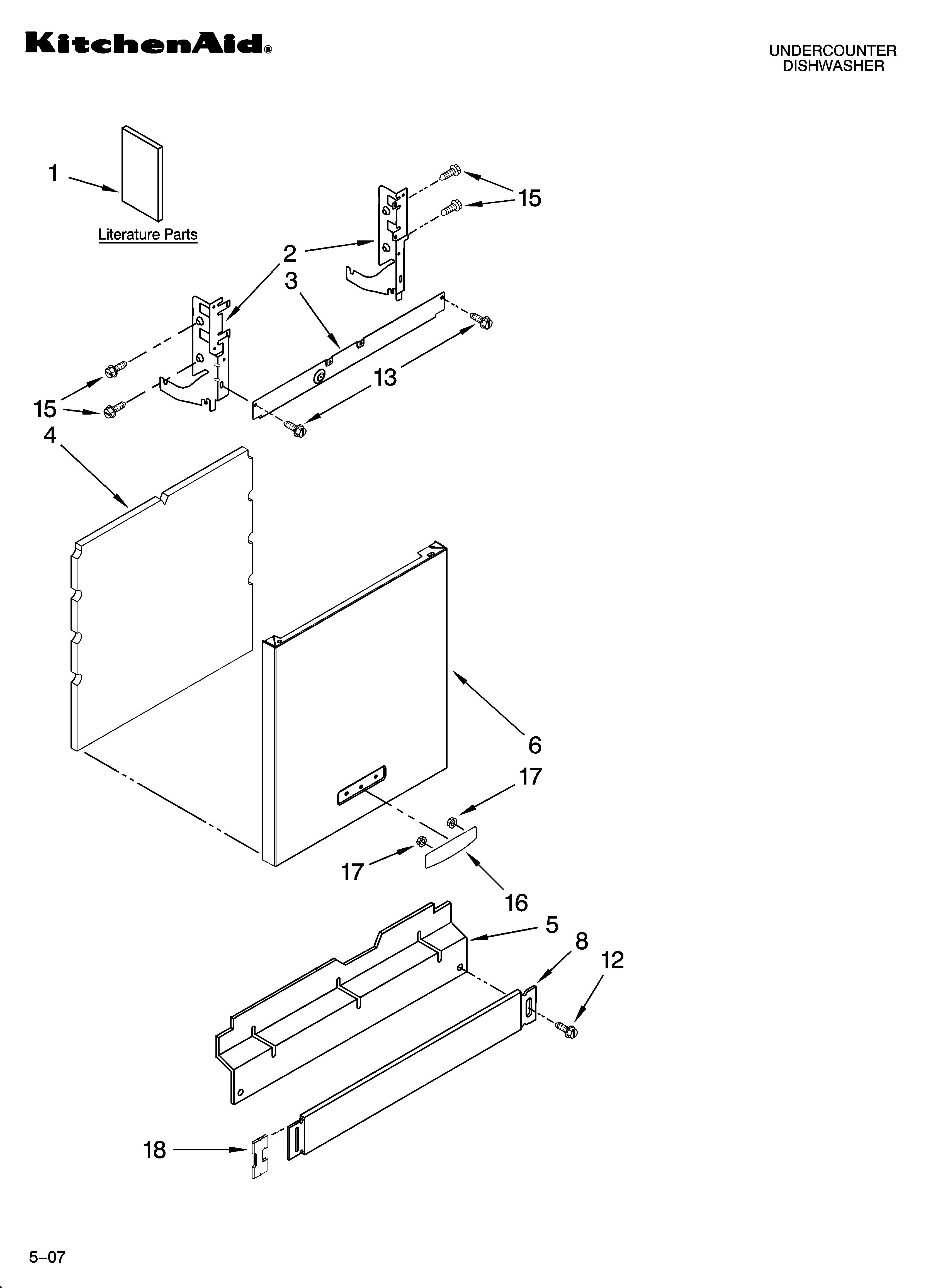Door and panel parts