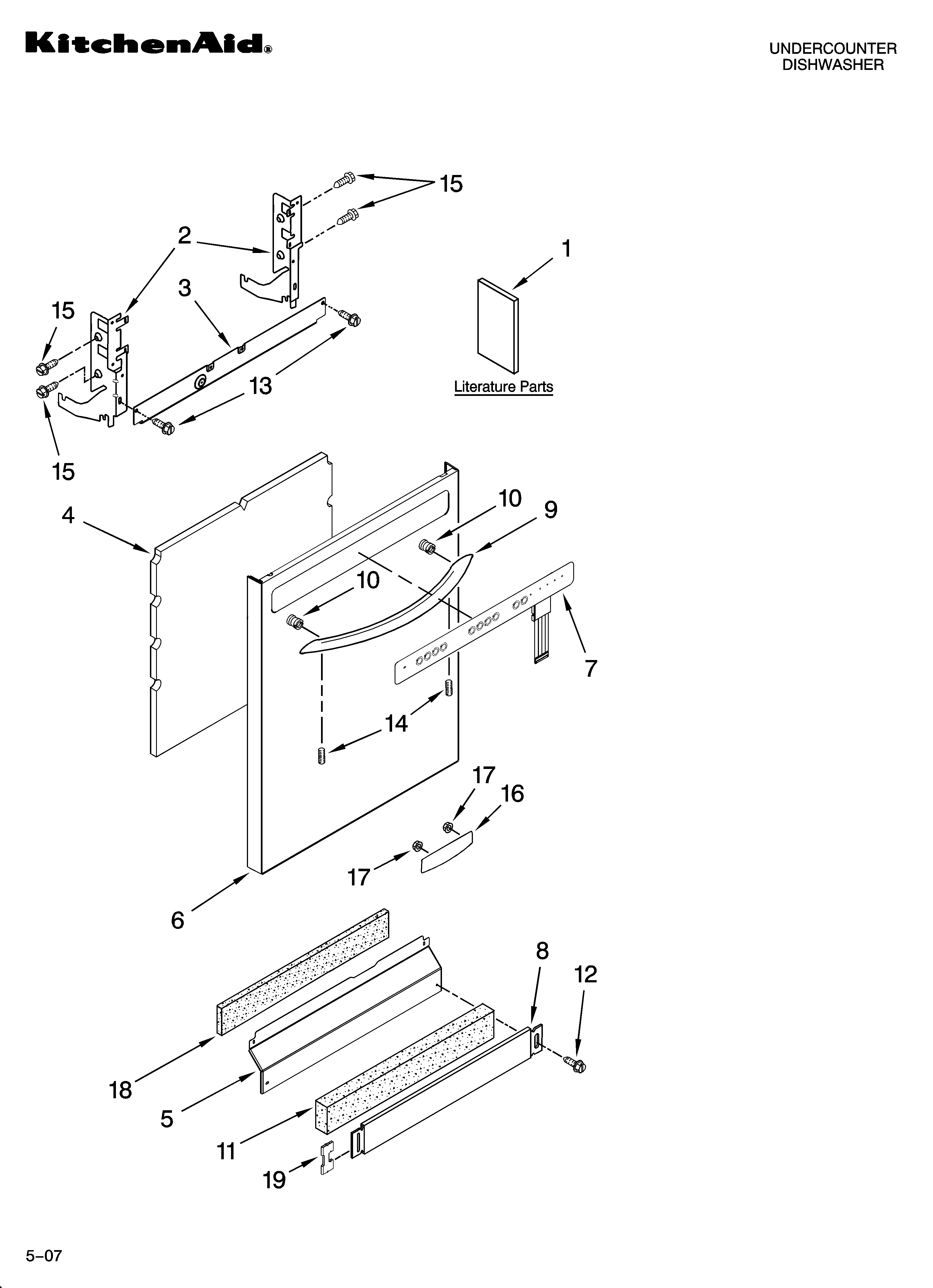 Door and panel parts