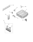 Lower rack parts, optional parts (not included)