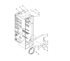 Whirlpool BRS70EMANA00 refrigerator liner parts diagram