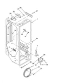 Refrigerator liner parts