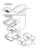 Shelf parts, optional parts (not included)