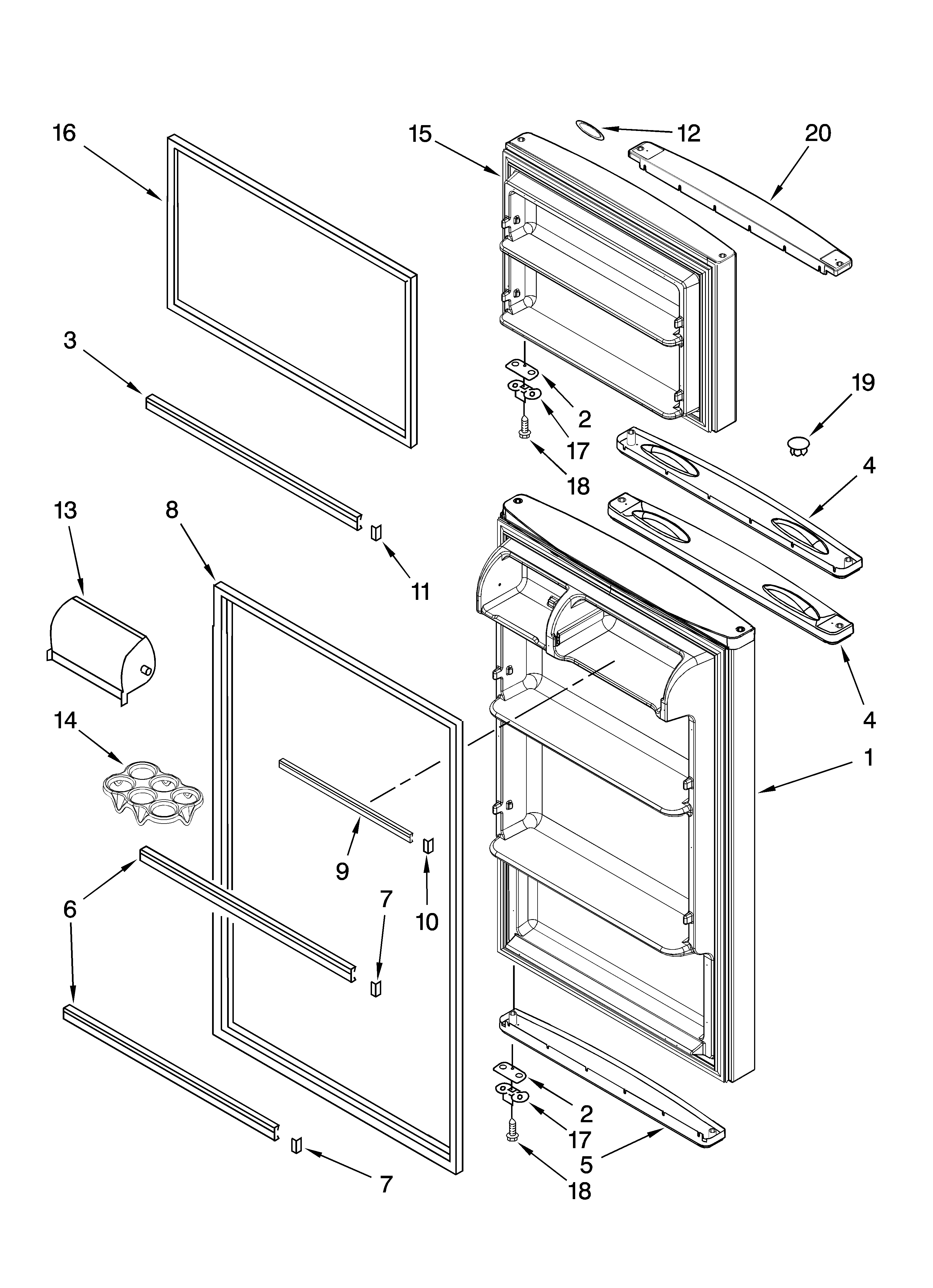 Door parts