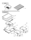 Shelf parts, optional parts