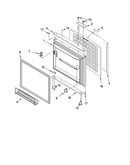 Freezer door parts