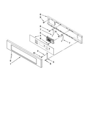 Control panel parts