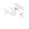 KitchenAid KEBS277SBL00 control panel parts diagram