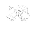 KitchenAid KEBS277SBL00 top venting parts, optional parts (not included) diagram