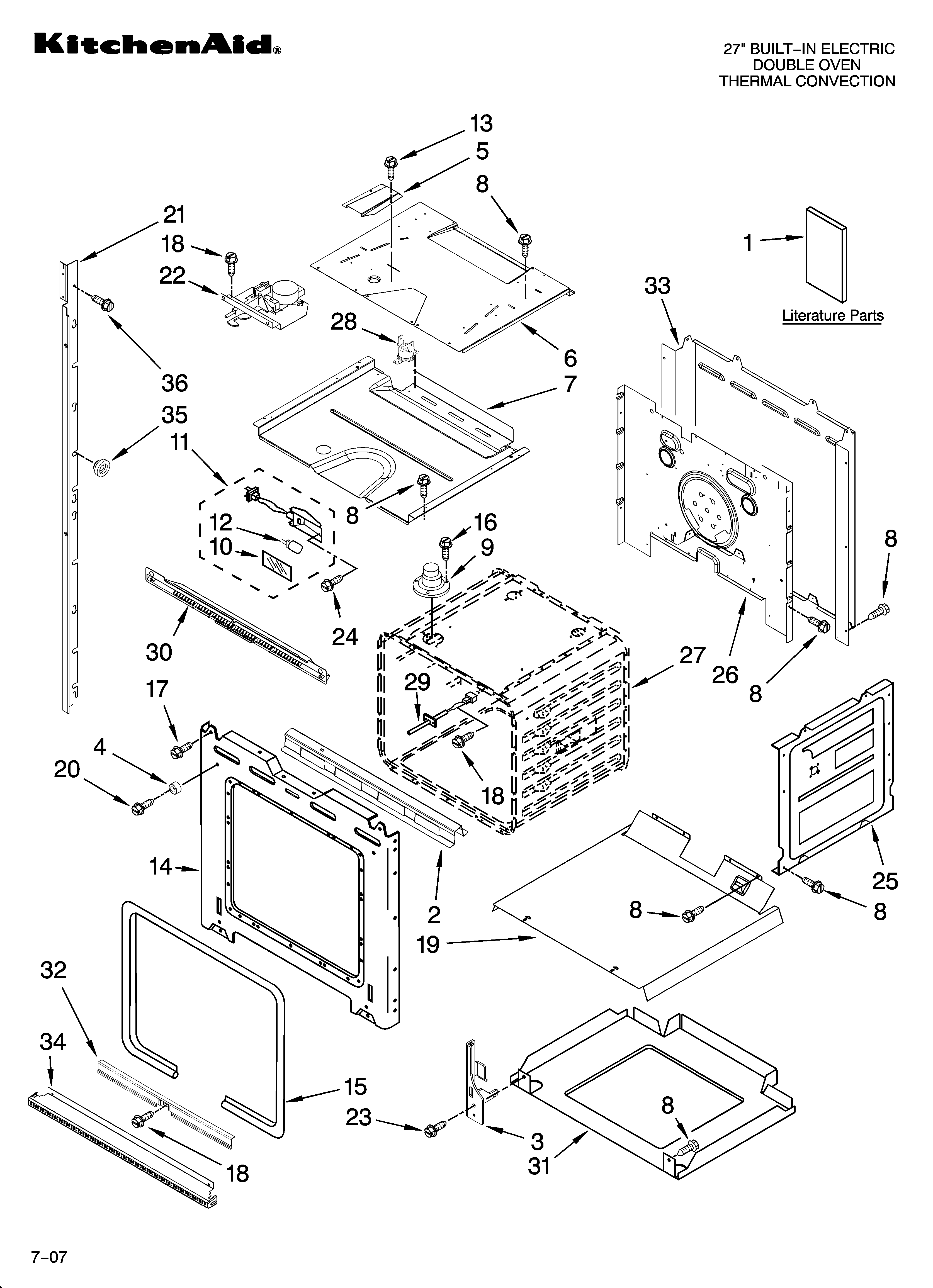 Oven parts