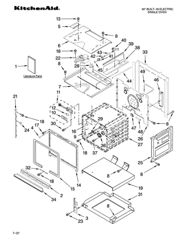 Oven parts