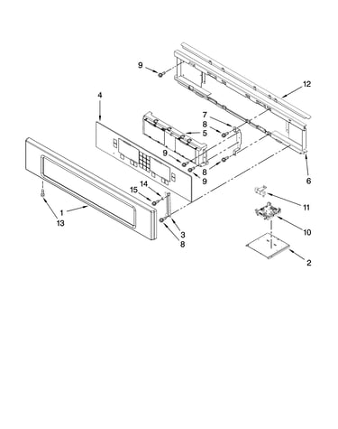 Control panel parts