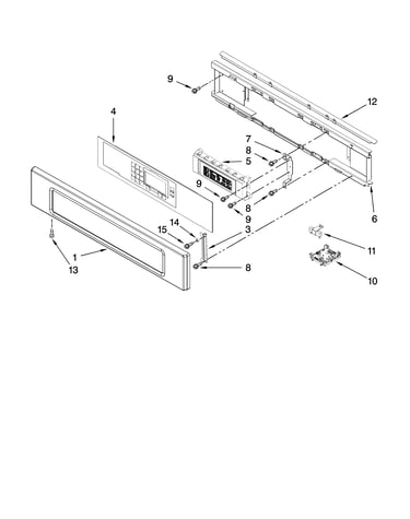 Control panel parts