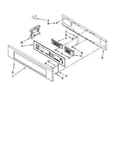 Control panel parts