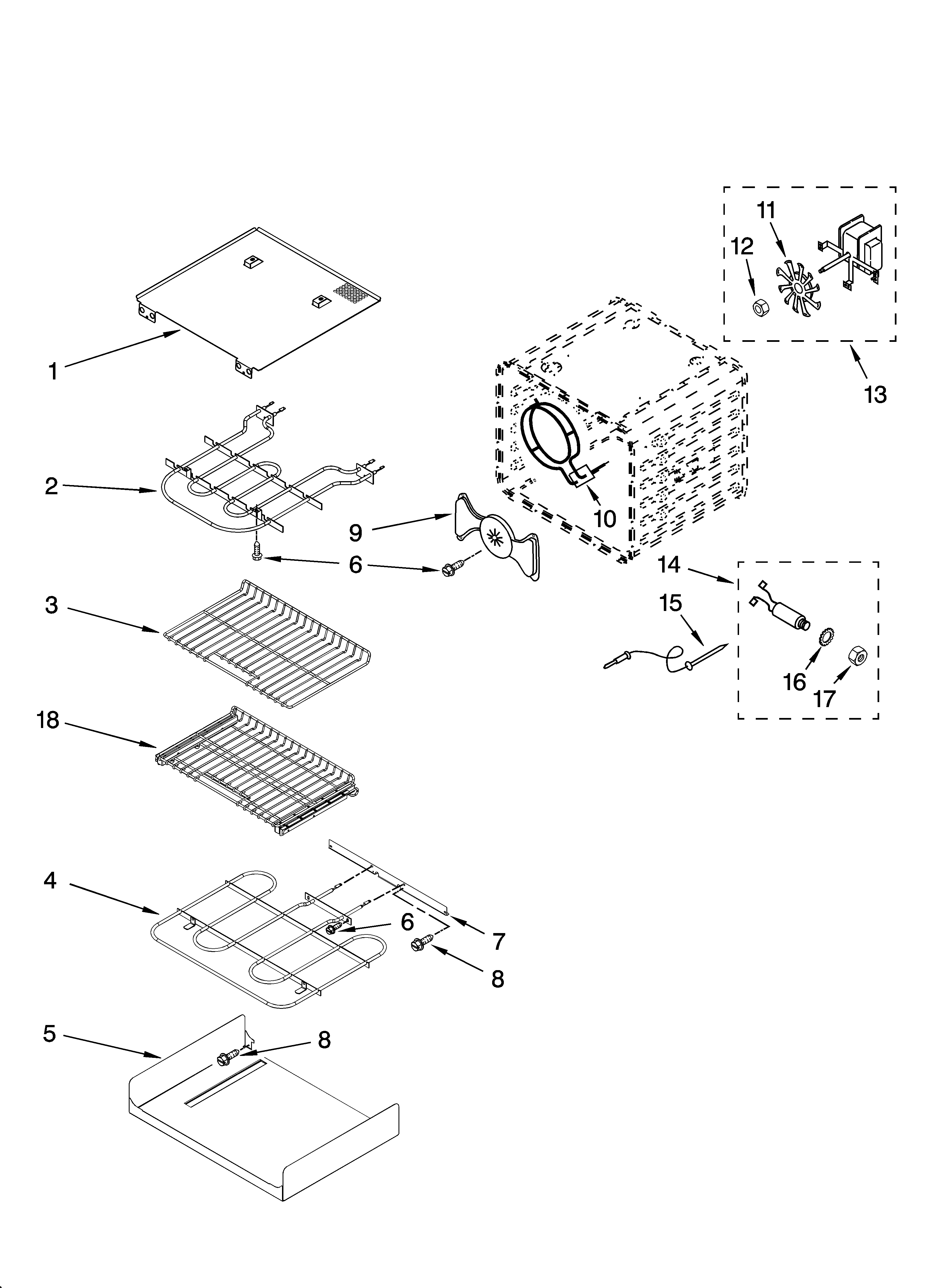 INTERNAL OVEN PARTS