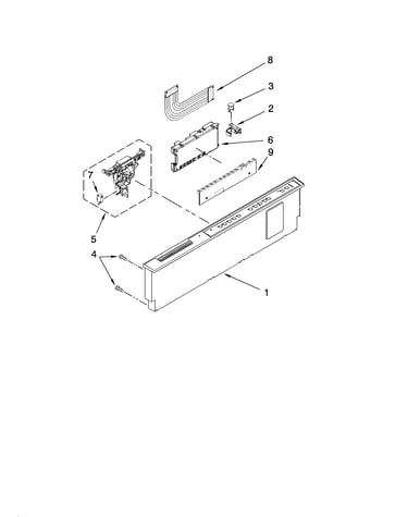 Control panel parts
