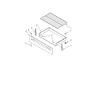 Estate TES325MT4 drawer & broiler parts diagram