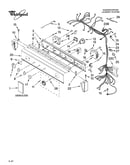 Washer/dryer control panel parts