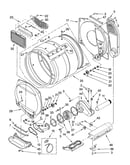 Dryer bulkhead parts