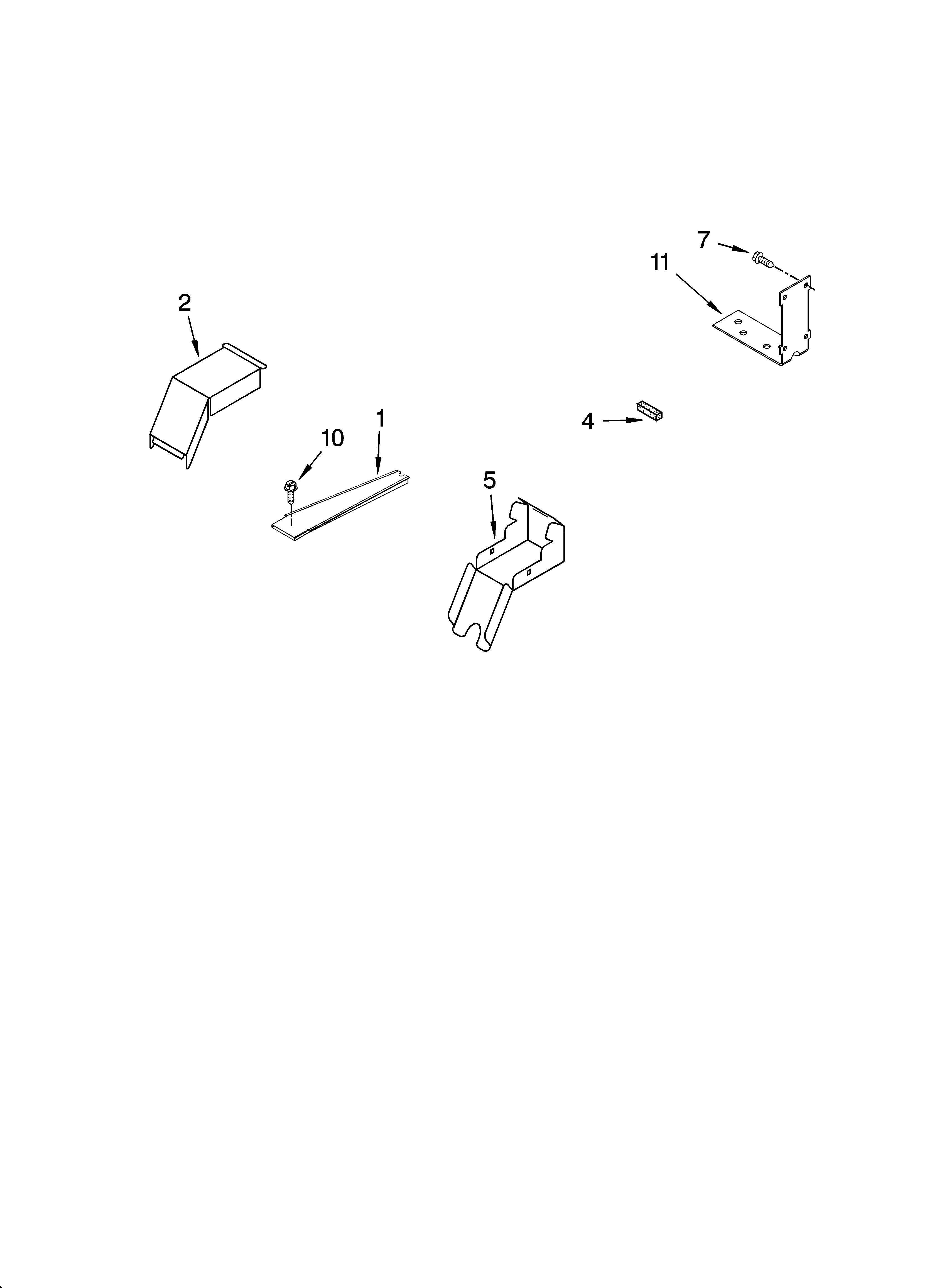 Top venting parts