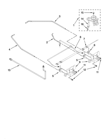 Cooktop burner parts