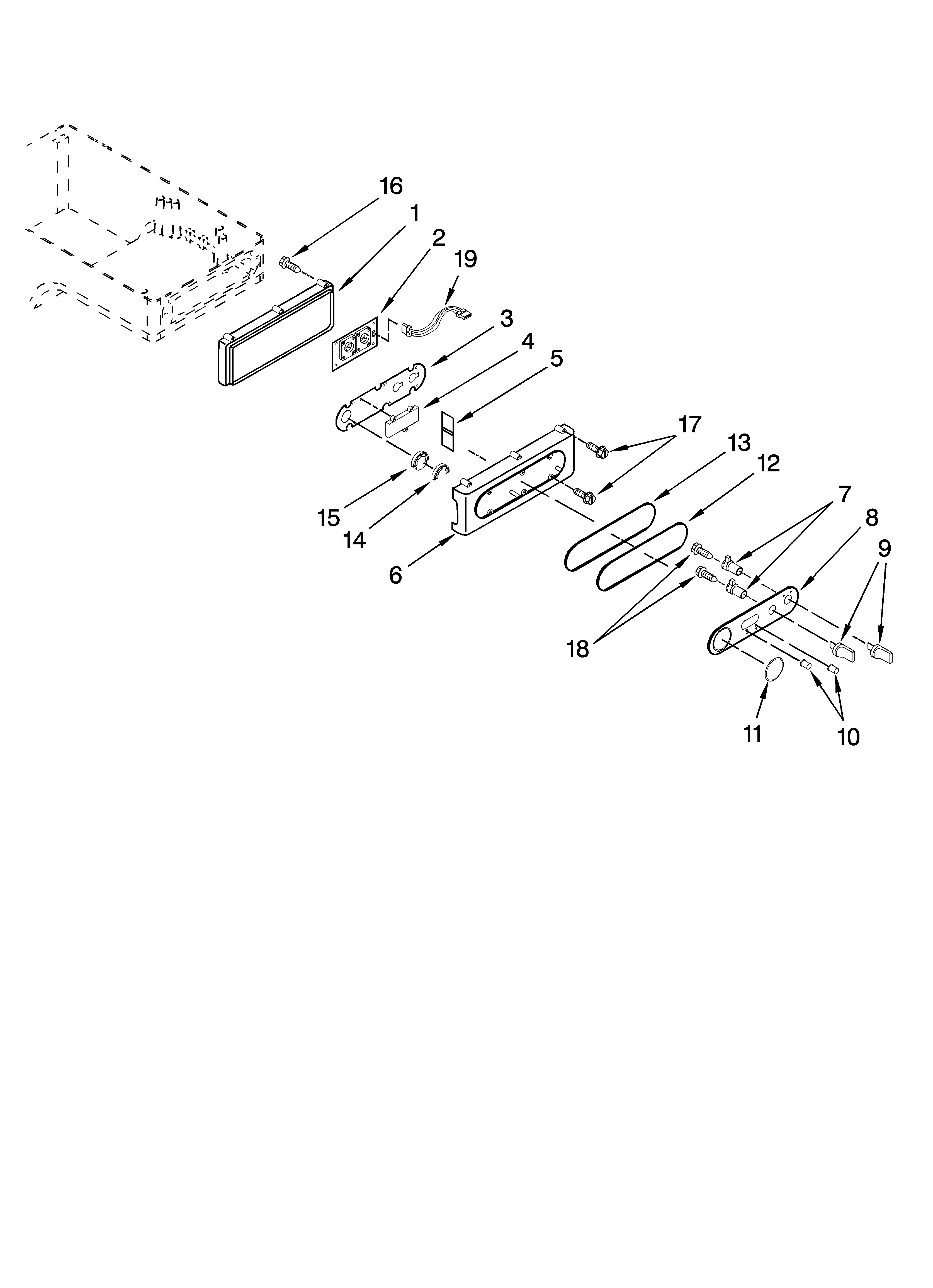 Upper control parts