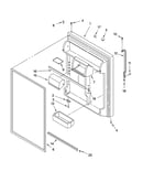 Refrigerator door parts