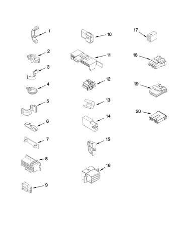 Wiring harness parts