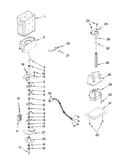 Motor and ice container parts