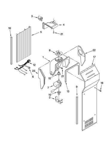 Air flow parts