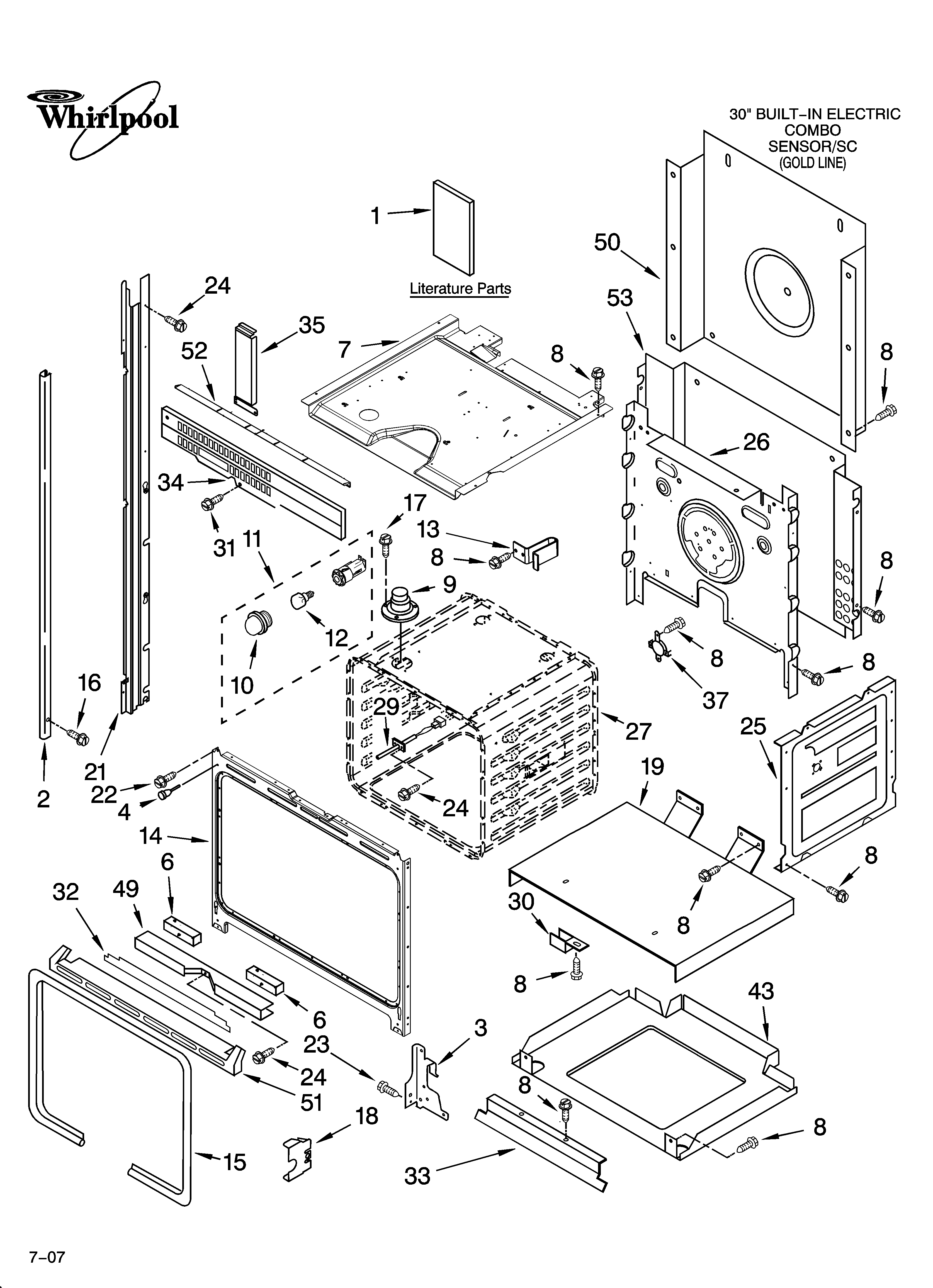 Oven parts