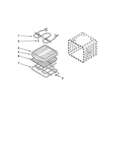 Internal oven parts