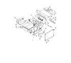 Whirlpool GMC305PRY01 top venting parts, optional parts diagram