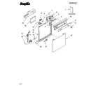 Inglis IKU35560 frame and console parts diagram