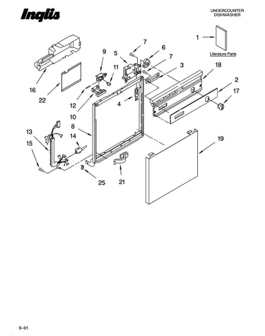 Frame and console parts