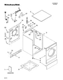 Top and cabinet parts