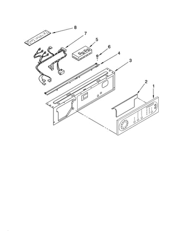 Control panel parts