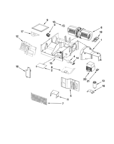 Air flow parts