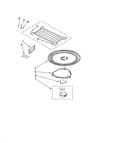 Turntable parts