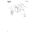 Whirlpool YGH7145XFB1 control panel parts diagram